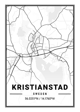 Kristianstad Light Map