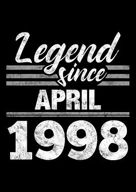 Legend Since April 1998
