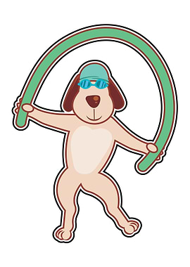 Dog Water Aerobics Dancing