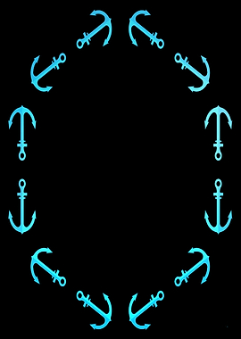 Beautiful sailing anchor