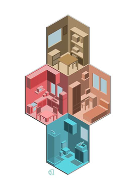 Isometric House 13