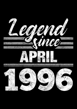 Legend Since April 1996