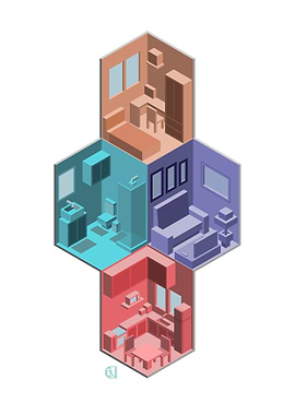 Isometric House 16
