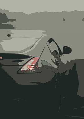 Nismo 370Z minimalist Art