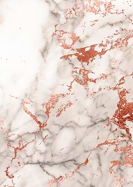 Rose Gold Marble 05