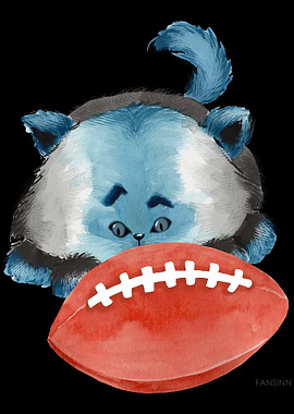 Cat American football spor