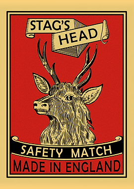 The Vintage Stags Head