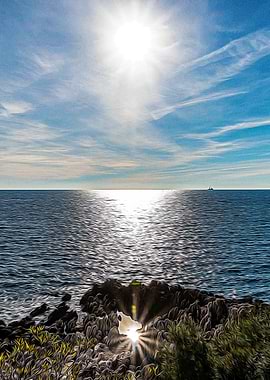 Seacoast of Cap Martin