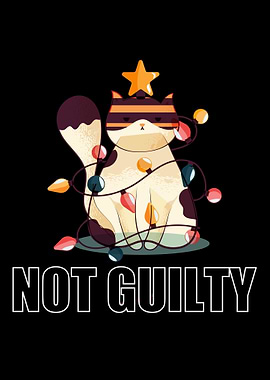 Cat Christmas fairy lights