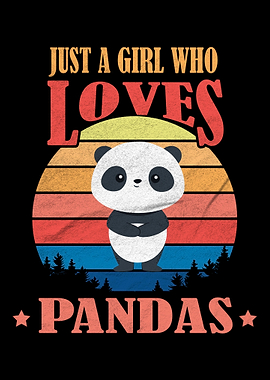 Girl Loves Pandas