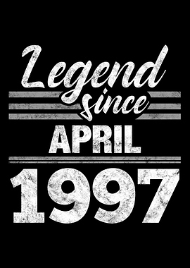 Legend Since April 1997
