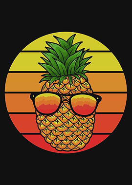 Funny Pineapple Fruit