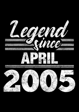 Legend Since April 2005