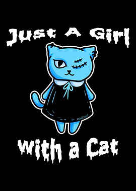 Cat zombie monster girl