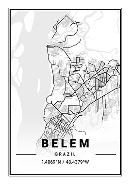Belem Light City Map
