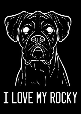 Boxer Dog Rocky Pet Owner