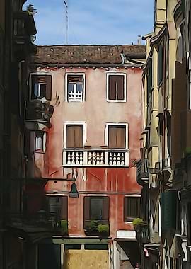 The streets of Venice