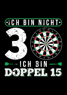 30 Geburtstag Dart