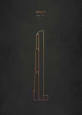 One57 Tower Building Icon