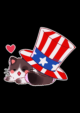 Cat America USA Love cylin