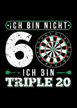 60 Geburtstag Dart