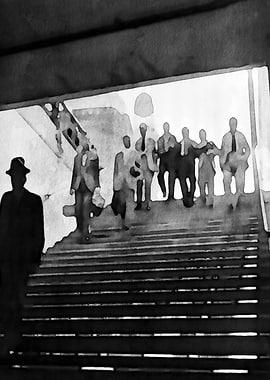 Heading To The Subway