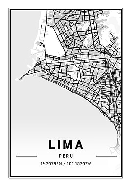 Lima Light City Map