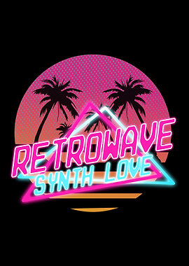Vaporwave Synthwave Retro