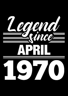 Legend Since April 1970