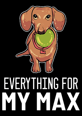 Dachshund Max Daschund Lov