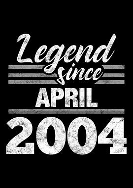 Legend Since April 2004