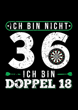 36 Geburtstag Dart