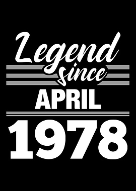 Legend Since April 1978