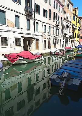 Tourist view of Venice