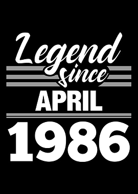 Legend Since April 1986