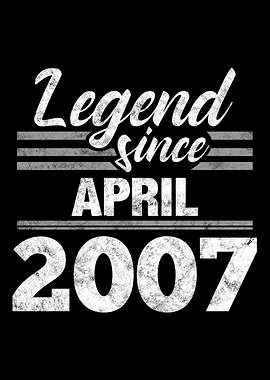 Legend Since April 2007