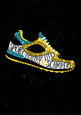 Sport sneaker shoe