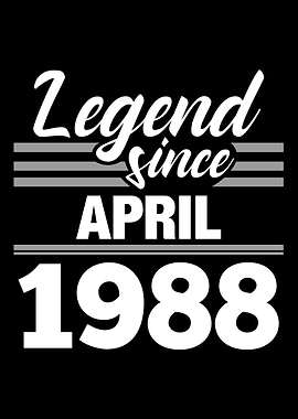 Legend Since April 1988