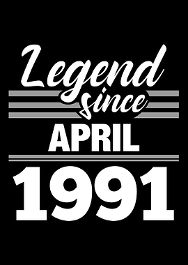 Legend Since April 1991