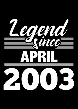 Legend Since April 2003