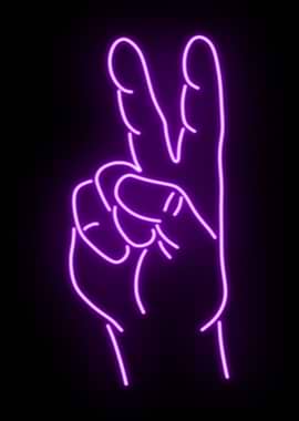 Peace Neon Sign