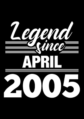Legend Since April 2005