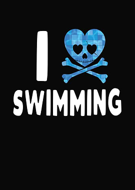 I love swimming Gift Idea
