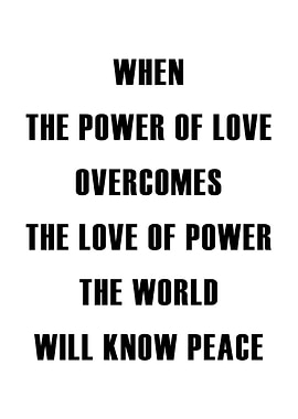 The Power of Love