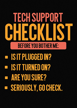 Funny Tech Support