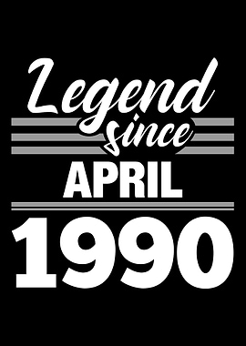 Legend Since April 1990