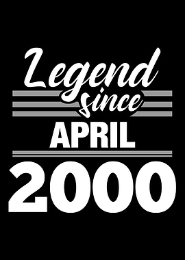 Legend Since April 2000