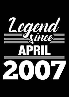 Legend Since April 2007