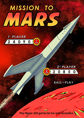 Mission To Mars Pinball