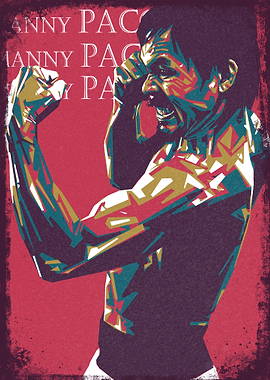 Manny Pacquiao Pop Art
